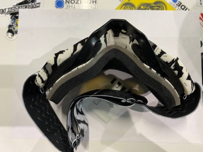 Очки снегоходные с двойной линзой AiM (PRO) 186-100 Black Matt фото в интернет-магазине FrontFlip.Ru