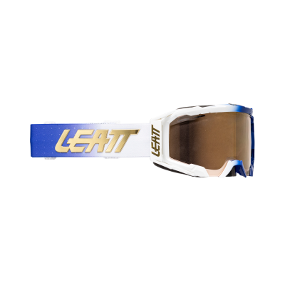 Очки Leatt Velocity 5.0 MTB Iriz Cryztal Blue Bronze UC 68% фото в интернет-магазине FrontFlip.Ru