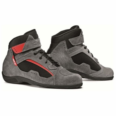 Мотоботы SIDI DUNA Black/Grey/Red фото в интернет-магазине FrontFlip.Ru