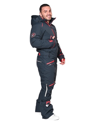 SNOW HEADQUARTER Снегоходный комбинезон мужской A-89008 Серый фото в интернет-магазине FrontFlip.Ru