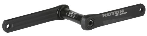 Шатуны Rotor Aldhu 3D+ Crank Arms Black 172,5mm (C02-102-20010-0) фото в интернет-магазине FrontFlip.Ru