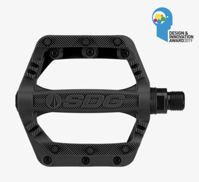 Педали SDG Slater Pedals 90x90mm Black (00001DS) фото в интернет-магазине FrontFlip.Ru