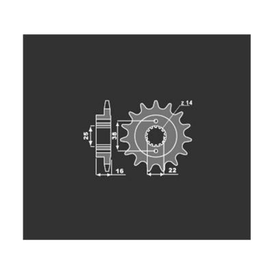 PBR Звезда передняя    339-18   X-4 фото в интернет-магазине FrontFlip.Ru