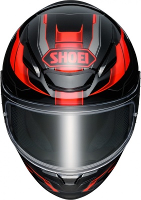 SHOEI Мотошлем NXR 2 PROLOGUE красно-черно-серый, TC-1 фото в интернет-магазине FrontFlip.Ru