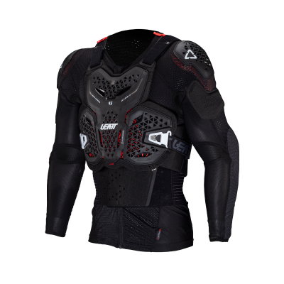 Защита панцирь Leatt Body Protector 4.5 Evo Black фото в интернет-магазине FrontFlip.Ru