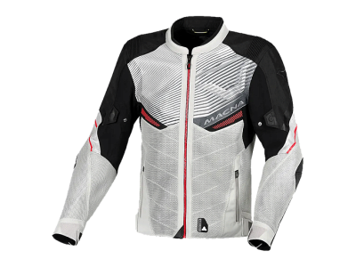 MACNA FOXTER Куртка ткань светлосерая/черная фото в интернет-магазине FrontFlip.Ru