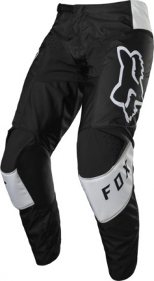 Мотоштаны Fox 180 Lux Pant Black/White фото в интернет-магазине FrontFlip.Ru