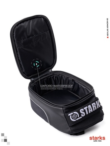 Сумка на бак Starks TB5 Black фото в интернет-магазине FrontFlip.Ru