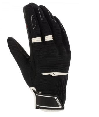 Перчатки Bering FLETCHER EVO Black/White фото в интернет-магазине FrontFlip.Ru