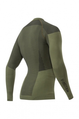 Комплект термобелья мужской  V-MOTION F10 зеленый фото в интернет-магазине FrontFlip.Ru