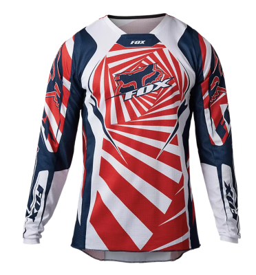 Мотоджерси Fox 180 Goat Jersey Navy фото в интернет-магазине FrontFlip.Ru