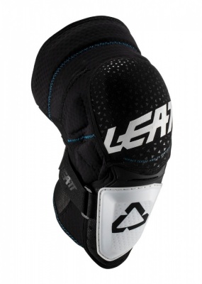 Наколенники Leatt 3DF Hybrid Knee Guard White/Black фото в интернет-магазине FrontFlip.Ru