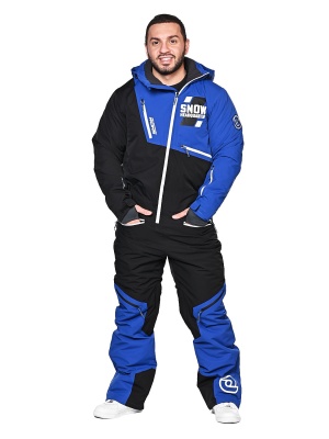 SNOW HEADQUARTER Снегоходный комбинезон мужской A-89007 Темно-синий фото в интернет-магазине FrontFlip.Ru