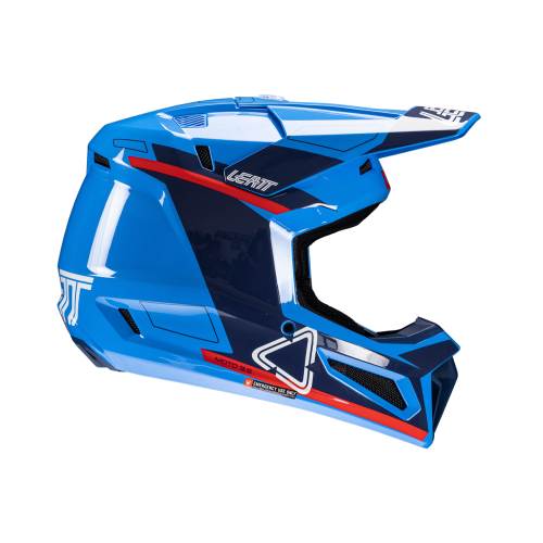 Мотошлем Leatt Moto 3.5 Helmet Kit Royal 2025 фото в интернет-магазине FrontFlip.Ru