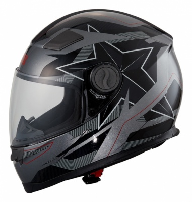 Детский шлем интеграл IXS HX 135 KID 2.0 X14806 932 Черный/Серый фото в интернет-магазине FrontFlip.Ru