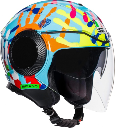 Шлем AGV ORBYT TOP Misano 2014 фото в интернет-магазине FrontFlip.Ru