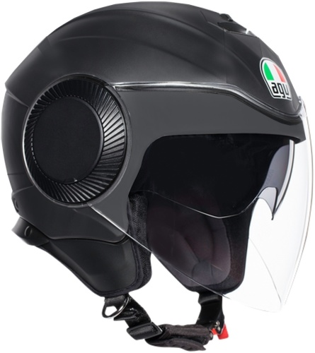 Шлем AGV ORBYT MONO Matt Black фото в интернет-магазине FrontFlip.Ru