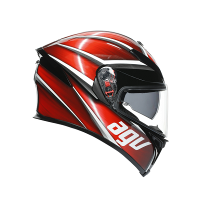 Шлем AGV K-5 S MULTI Tempest Black/Red фото в интернет-магазине FrontFlip.Ru