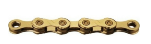 Цепь KMC X12 Ti-N 12ск. 126L Gold (BX12TI126) фото в интернет-магазине FrontFlip.Ru