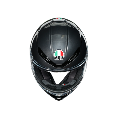 Шлем AGV K-6 MULTI Minimal Gunmetal/Black/Yellow-Fluo фото в интернет-магазине FrontFlip.Ru