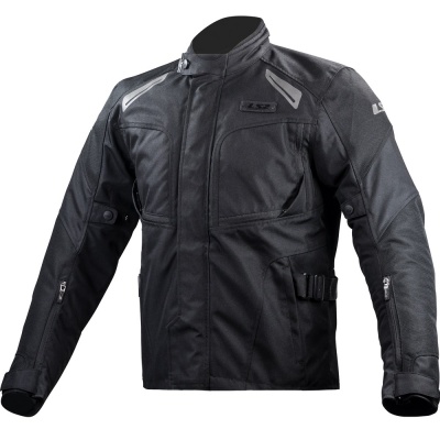 LS2 Мотокуртка PHASE MAN JACKET черный фото в интернет-магазине FrontFlip.Ru