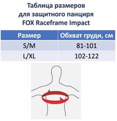 Защита панцирь Fox Raceframe Impact SB D3O White фото в интернет-магазине FrontFlip.Ru