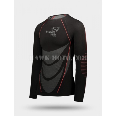 HAWK MOTO Термобельё футболка Black фото в интернет-магазине FrontFlip.Ru