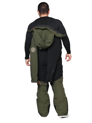 SNOW HEADQUARTER Горнолыжный комбинезон мужской A-89007 Хаки фото в интернет-магазине FrontFlip.Ru