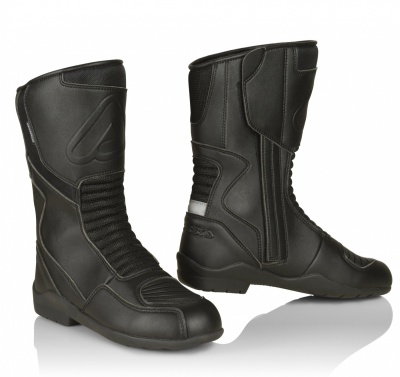 Мотоботы Acerbis ASFALT Black фото в интернет-магазине FrontFlip.Ru