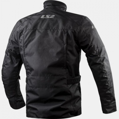 LS2 Мотокуртка METROPOLIS EVO MAN JACKET черный фото в интернет-магазине FrontFlip.Ru