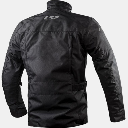 LS2 Мотокуртка METROPOLIS EVO MAN JACKET черный фото в интернет-магазине FrontFlip.Ru