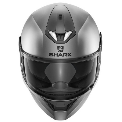 SHARK Мотошлем SKWAL 2 BLANK mat AMA Серый Матовый фото в интернет-магазине FrontFlip.Ru