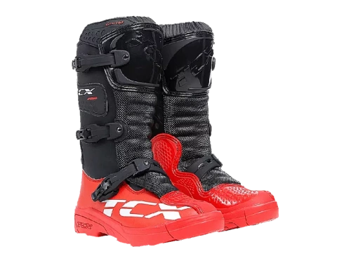 TCX Ботинки детские COMP KID 606 BLACK/RED фото в интернет-магазине FrontFlip.Ru