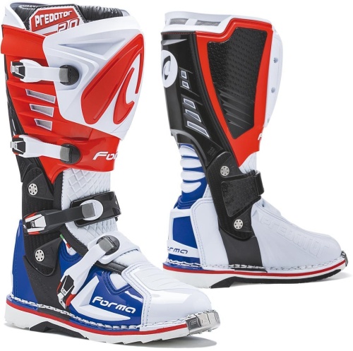 FORMA Ботинки PREDATOR 2.0 WHITE/RED/BLUE фото в интернет-магазине FrontFlip.Ru