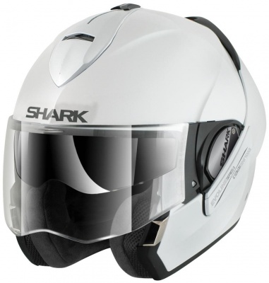 SHARK Шлем EVOLINE 3 BLANK WHU фото в интернет-магазине FrontFlip.Ru