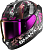 Шлем Shark SKWAL I3 HELLCAT MAT Black/Chrome/Violet