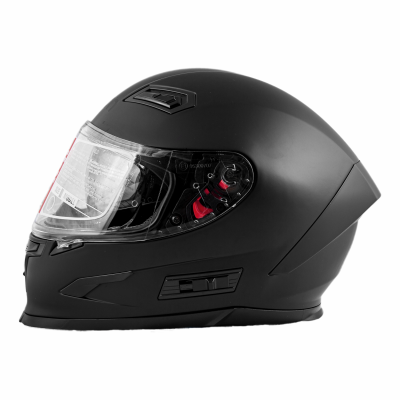 Шлем Beon B-503 MAT BLACK фото в интернет-магазине FrontFlip.Ru