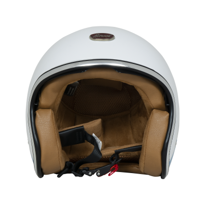 Шлем Beon B-108 WHITE/RED/BLUE фото в интернет-магазине FrontFlip.Ru