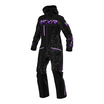 Комбинезон FXR Ranger Instinct без утеплителя Black Camo/Lilac Fade