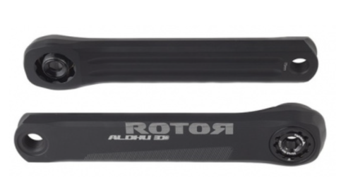 Шатуны Rotor Aldhu 3D+ Crank Arms Black 172,5mm (C02-102-20010-0) фото в интернет-магазине FrontFlip.Ru