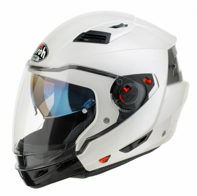 AIROH шлем трансформер EXECUTIVE COLOR WHITE GLOSS фото в интернет-магазине FrontFlip.Ru