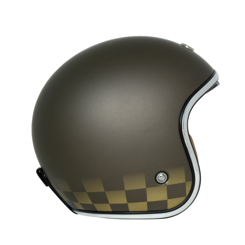 Шлем Beon B-108 MATT BRONZE/GOLD фото в интернет-магазине FrontFlip.Ru
