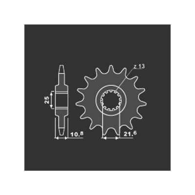 PBR Звезда передняя    2086-16 (1586) фото в интернет-магазине FrontFlip.Ru