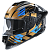 Шлем SMK TITAN CARBON T-RACE, цвет карбон/чёрный/золото