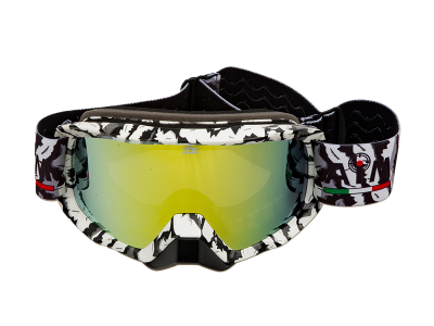 Очки снегоходные с двойной линзой AiM (PRO) 186-101 Camouflage Glossy фото в интернет-магазине FrontFlip.Ru
