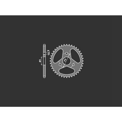 PBR Звезда задняя    300-43   (сталь) фото в интернет-магазине FrontFlip.Ru