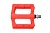 Педали HT PA12 Red