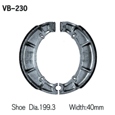 VESRAH   Тормозные колодки VB 230 фото в интернет-магазине FrontFlip.Ru