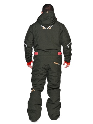 SNOW HEADQUARTER Снегоходный комбинезон мужской A-89001 Хаки фото в интернет-магазине FrontFlip.Ru