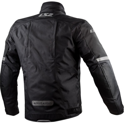 LS2 Мотокуртка SERRA EVO MAN JACKET черный фото в интернет-магазине FrontFlip.Ru